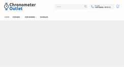 Desktop Screenshot of chronometer-outlet.de
