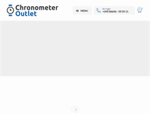 Tablet Screenshot of chronometer-outlet.de
